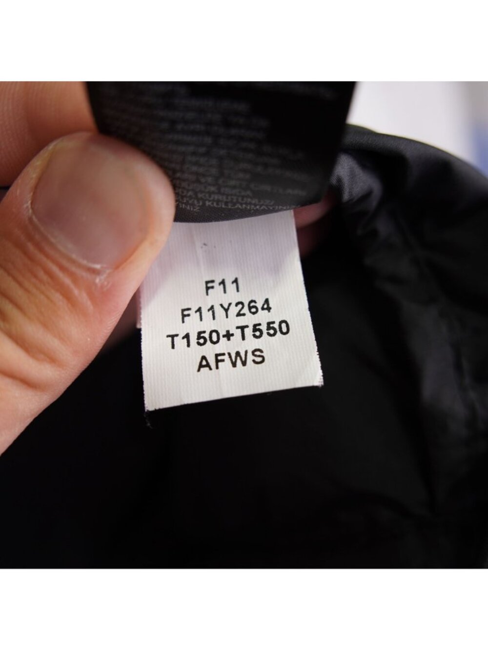 The North Face Mens Nuptse Black 700 Goose Fill Down Puffer Jacket Size XXL 2XL - Picture 15 of 16